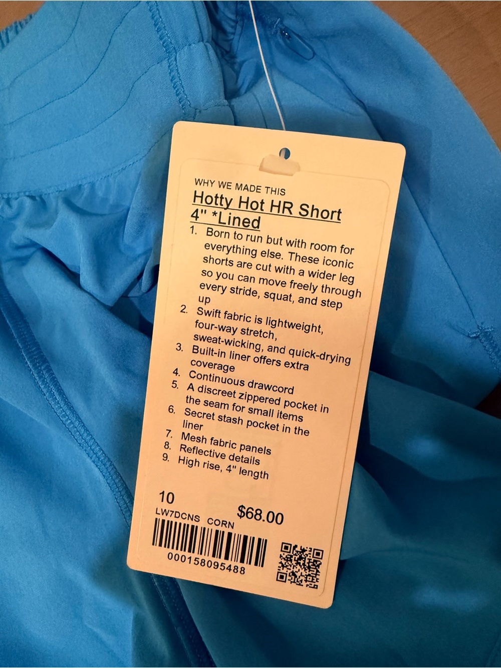 🏷️Lululemon Hotty Hot HR Short 4” Lined - Picture 5 of 5